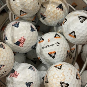 60 Used TAYLORMADE TP5/X Pix -HIGH VISIBILITY Golf Balls -Limited Edition