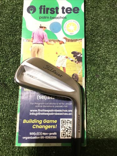 Titleist 2023 T150 Forged 9 Iron Stiff S400 TT DG Mid Tour Issue Steel Shaft 36