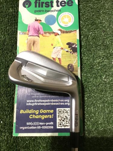 Ping i210 Silver Dot 9 Iron Steel Shaft (Flat Cat Standard Putter Grip) 36