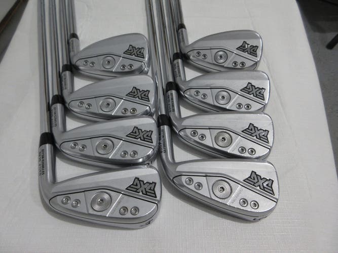 PXG 0311P Gen6 Iron Set - 4-PW, GW - Stiff Flex Steel +0.5" Long 2* Upright