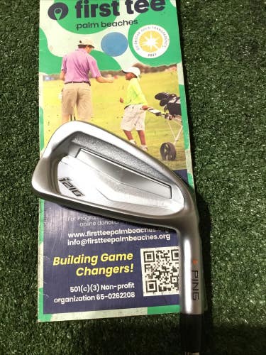 Ping i210 Orange Dot 4 Iron X-Stiff Project X LZ 125g Steel Shaft (38.25)