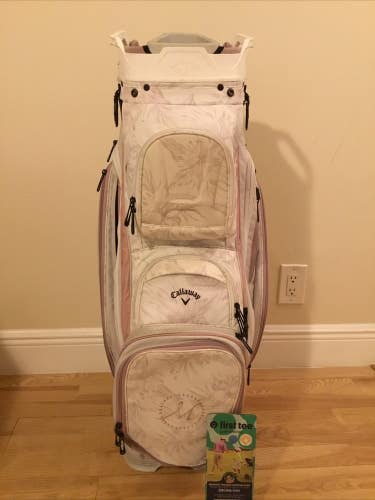 Callaway Ladies ORG 14 Cart Golf Bag with 14-way Dividers & Rain Cover