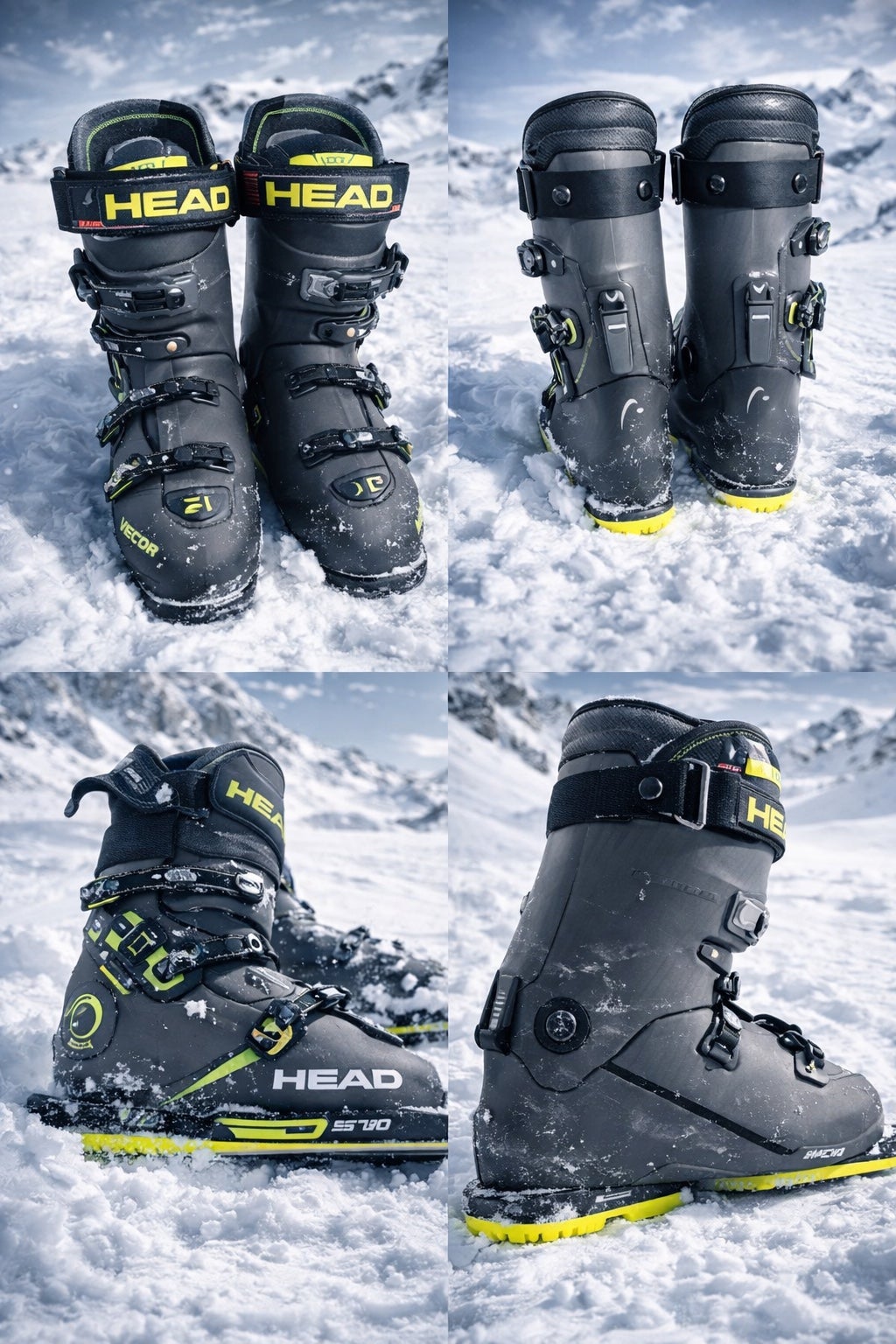 New HEAD All Mountain Vector EVO 130 Ski Boots 25.5 | SidelineSwap