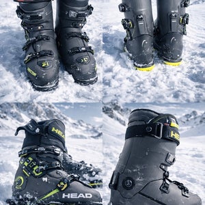 Mondo 25 & 25.5 Men's HEAD Vector All Mountain Ski Boots Stiff Flex (Used)
