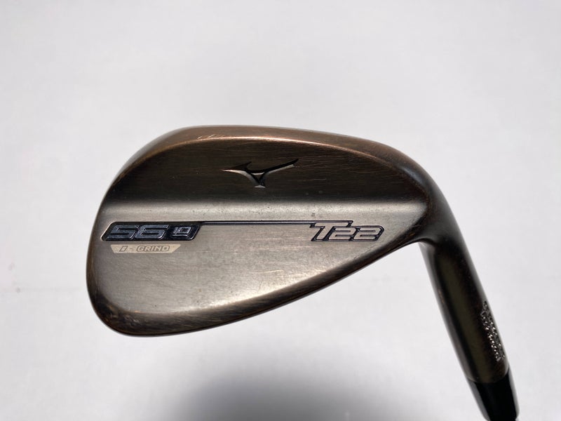 Mizuno T22 Denim Copper Wedge 56* 10 Bounce D-Grind S400 Stiff Steel Mens RH