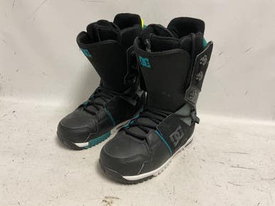 Used DC Shoes KUSH Mens Snowboard Boots Black Senior 13 11855-S000198117