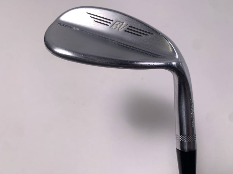 Titleist Vokey SM9 Tour Chrome Sand Wedge SW 54* 12 Bounce D-Grind Wedge RH
