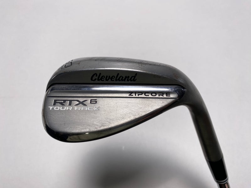 Cleveland RTX 6 ZipCore Tour Rack Raw Wedge 60* 6 Bounce LOW Spinner Steel RH