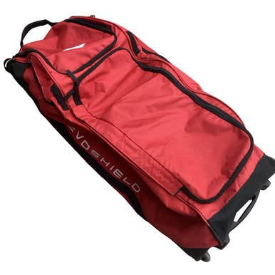 Used Evoshield WHEELED BAG BB/SB Player Wheeled Bag Red 11760-S000086802