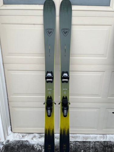 Unisex 2025 Rossignol 180 cm All Mountain Sender Soul 102 Skis With Bindings Max Din 13 (Used)