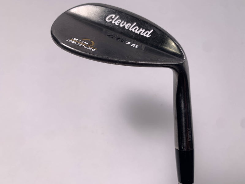 Cleveland CG15 Black Pearl Gap Wedge GW 50* 10 Bounce Traction Wedge RH