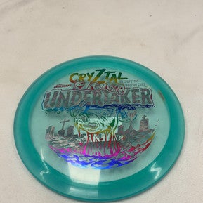 Used Discraft CRYZTAL UNDERTAKER Disc Golf Driver Royal Blue 11490-S000268324