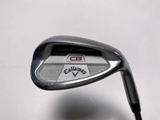 Callaway Mack Daddy CB Wedge 58* 12 Bounce KBS Hi Rev 2.0 105g Steel Mens RH