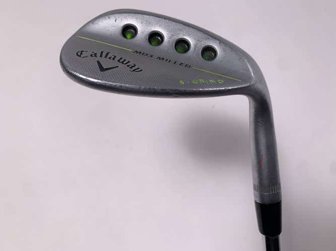 Callaway MD3 Milled Chrome S-Grind Lob Wedge LW 60* 9 S-Grind DG R300 Regular RH