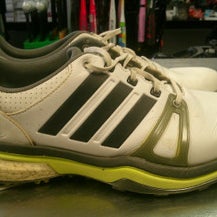 Used Adidas Mens Golf Shoes White Senior 9.5 11868-S000067152