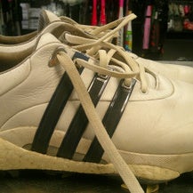 Used Adidas Mens Golf Shoes White Senior 9.5 11868-S000067151