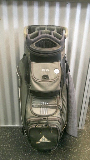 Used Ping CART BAG Mens Cart Bag Black 11868-S000067147
