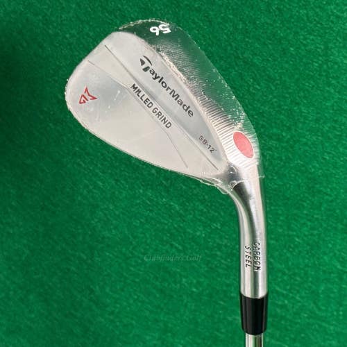 NEW TaylorMade Milled Grind 56-SB12 56 Sand Wedge Dynamic Gold Steel Wedge Flex