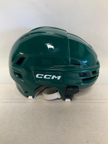 Used CCM TACKS Hockey Helmet Only Green MD 11823-S000036952