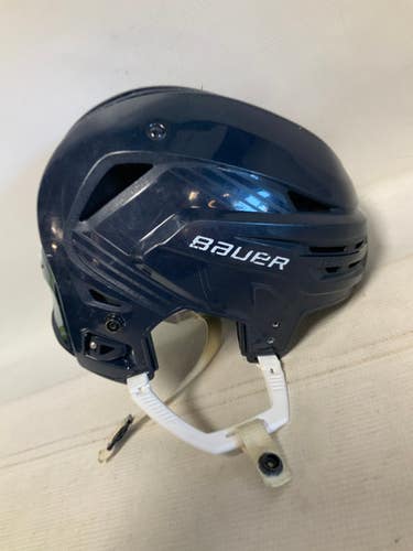 Used Bauer REACT 85 Hockey Helmet Only Navy Blue MD 11823-S000036950