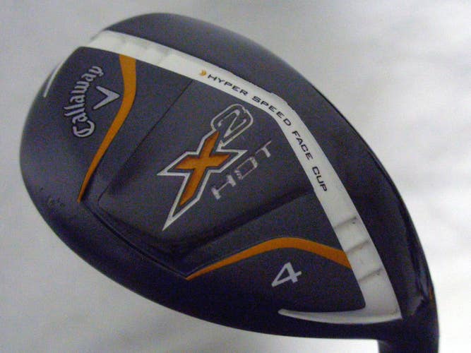 Callaway X2 Hot 4 Hybrid 22* (Tour AD UT-85, X-Stiff) +.50" Long 4H Rescue