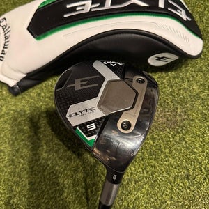 Callaway Elyte Max Fast 5 19* Fairway Wood, Vanquish 4R2 Senior Flex, RH