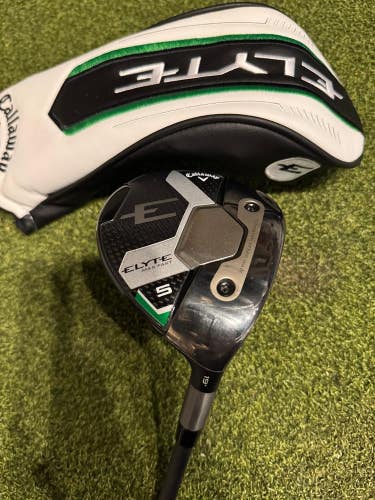 Callaway Elyte Max Fast 5 19* Fairway Wood, Vanquish 4R2 Senior Flex, RH