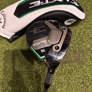 Callaway Elyte 5 18* Fairway Wood, Denali Regular Flex, RH