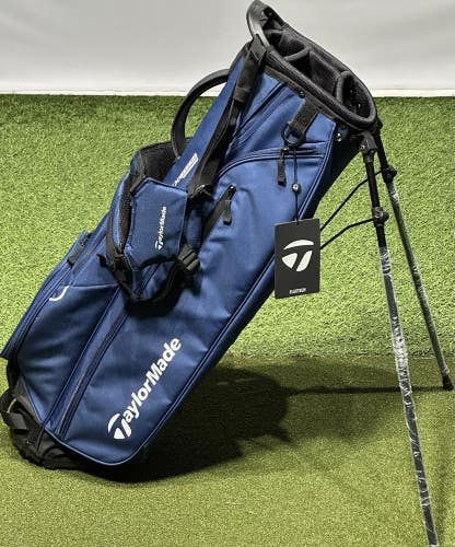 TaylorMade Golf Flextech Stand Carry Bag 4-Way Divider Color: Navy