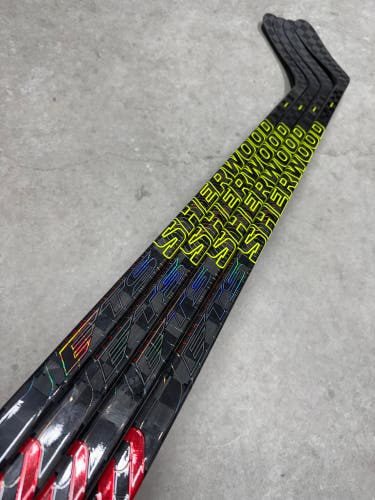 4 PACK 80 Flex P92 Senior Sherwood Rekker Legend Pro Left Hand Hockey Stick NHL Pro Stock (New)