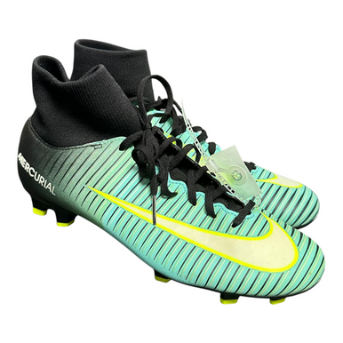 Used Nike MERCURIAL Soccer Cleats Teal Senior 8 11375-S000373199