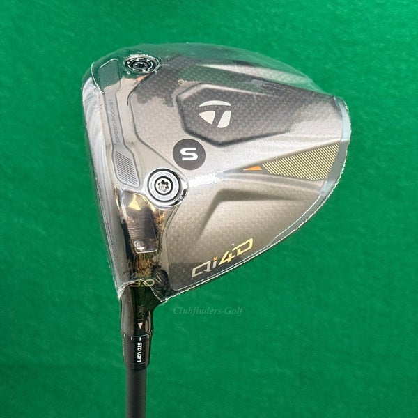 NEW LH TaylorMade 2026 Qi4D 9 Driver Mitsubishi REAX MR50 Red Stiff w/ HC