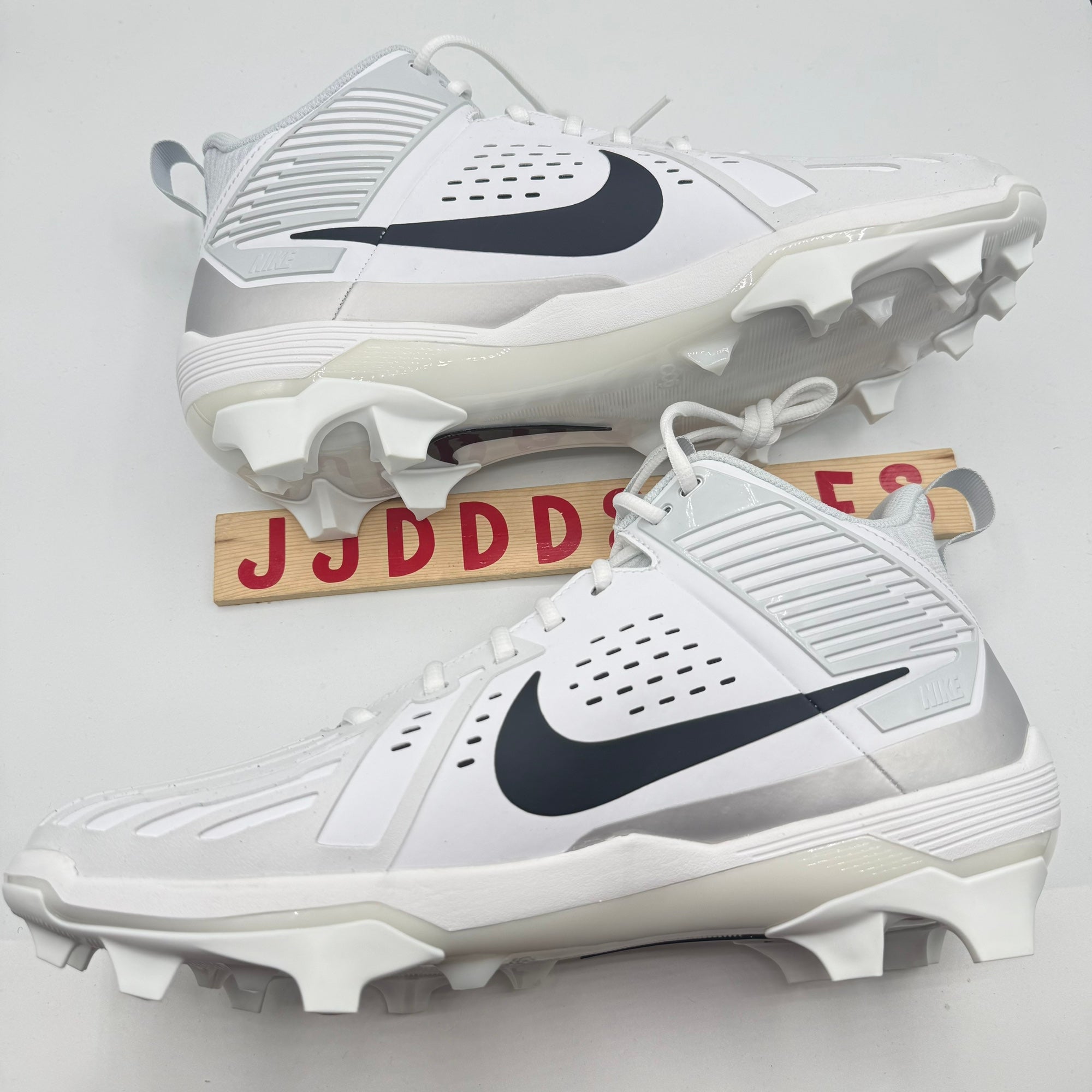 Nike Force Savage Pro 3 Lineman Football White Cleats DA5453  display picture 2