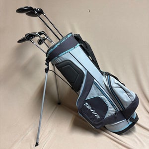 Men's Top Flite Right Handed Clubs (Full Set) Regular Flex 6 Pieces (Used)