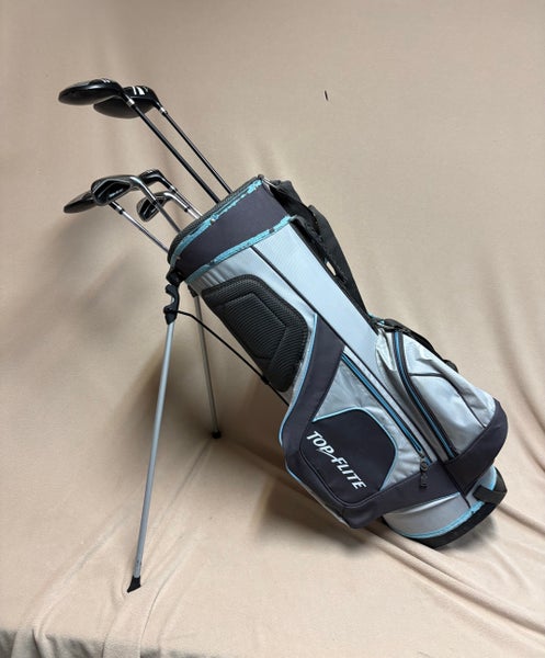 Men's Top Flite Right Handed Clubs (Full Set) Regular Flex 6 Pieces (Used)