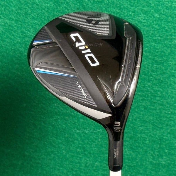 TaylorMade Qi10 15 Fairway Wood 3 Matrix Ozik XCon 5X3 White Tie Stiff w/ HC