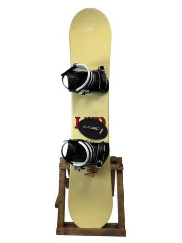 138cm LTD Rebelution Snowboard w/ Standard Bindings