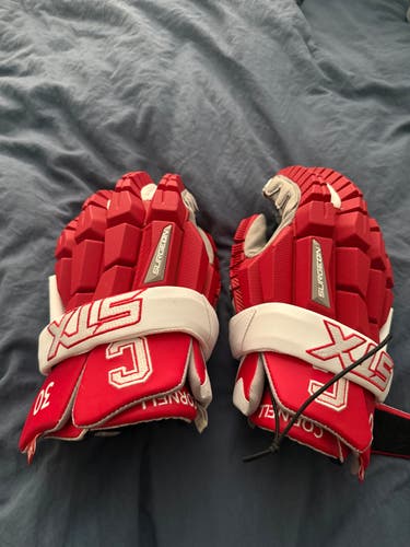 Cornell Men’s Lacrosse Team Issued STX Gloves (New)
