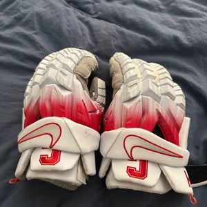 Cornell Men’s Lacrosse Team Issued Nike Gloves (Slighly Used)