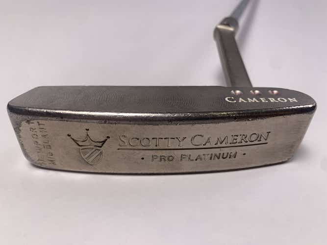 Scotty Cameron Pro Platinum Newport Mid Slant Putter 35" Mens RH