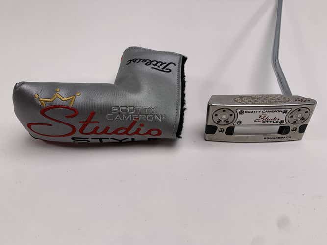 Scotty Cameron Studio Style Squareback 2025 Putter 34" Mens RH HC