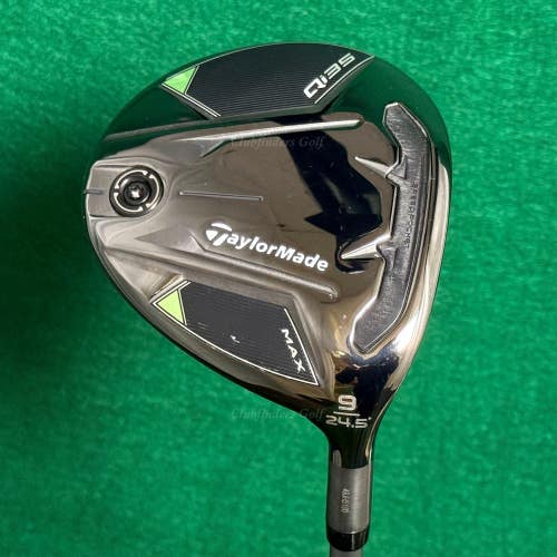 TaylorMade Qi35 Max 24.5 Fairway Wood 9 Fujikura Air Speeder 50-A Seniors