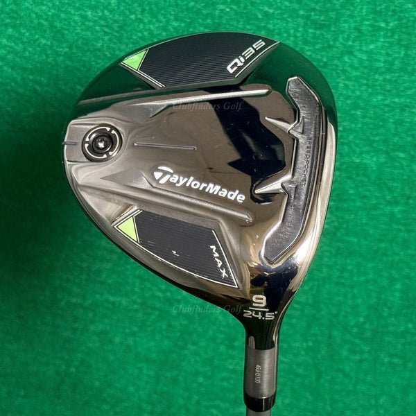 TaylorMade Qi35 Max 24.5 Fairway Wood 9 Fujikura Air Speeder 50-A Seniors