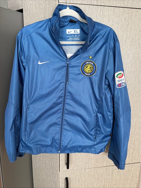 Inter Milan Nike Track Jacket 2010–2011 – Official Serie A Patch