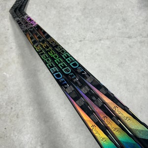 3 PACK 90 Flex P28M Senior CCM Jetspeed FT7 Pro Right Hand Hockey Stick Pro Stock (New)