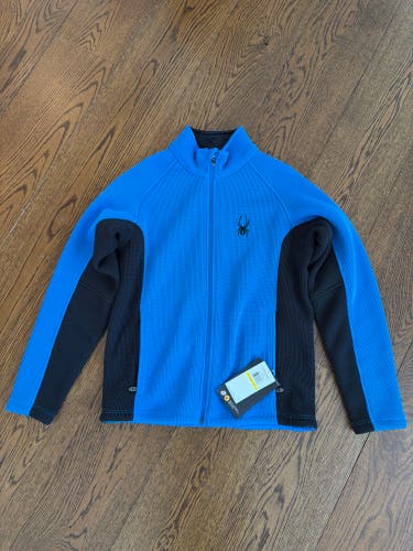 Blue Men's Medium Spyder Jacket (New)