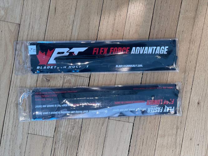 Bladetech Flex Force Black Diamond DLC Steel 238 mm goalie runner Bauer Vertexx Edge (New)