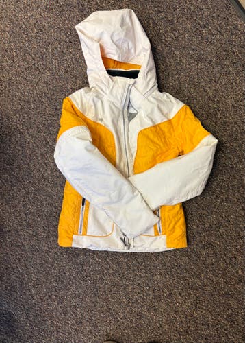 Orange Unisex Youth Large Obermeyer Jacket (Used)