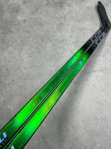 2 PACK 85 Flex Custom P88M Senior CCM Jetspeed FT8 Pro Left Hand Hockey Stick Pro Stock (New)