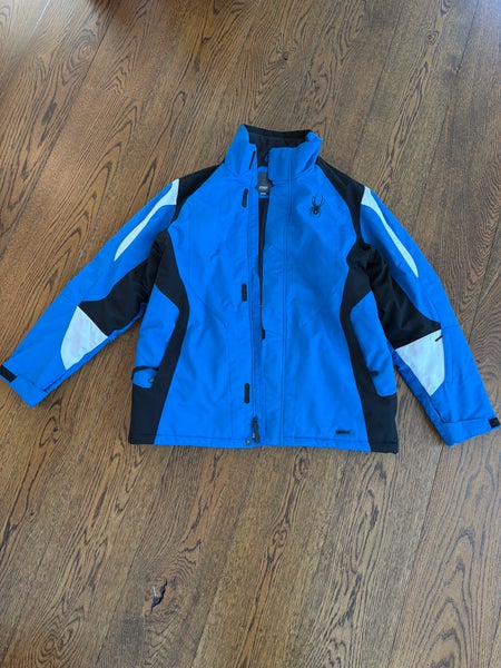 Blue Men's Large Spyder Jacket (Used)